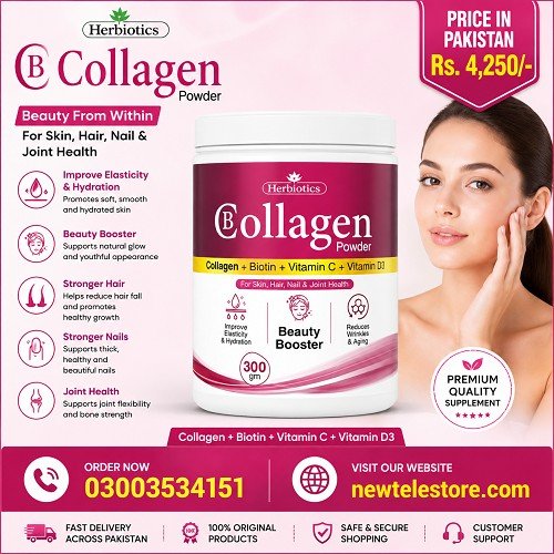 Herbiotics B Collagen Powder, 300g In Pakistan