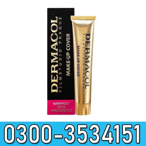 Dermacol Full Coverage Liquid Foundation 30Ml SPF30 In Pakistan