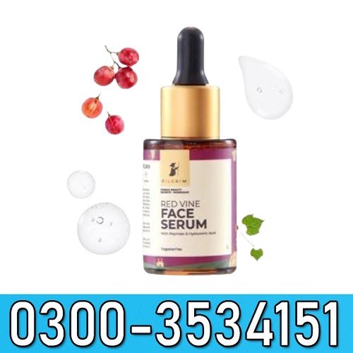 Pilgrim Red Vine Face Serum In Pakistan