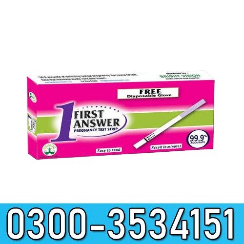  Pregnancy Test Kit Price in Pakistan