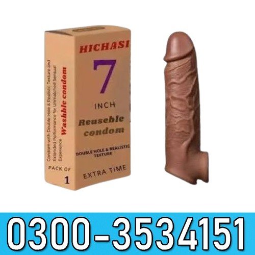  Skin Color 7 Inch Condom In Pakistan