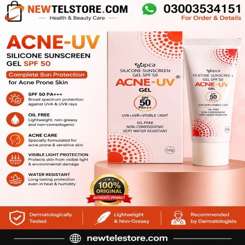 Acne Uv Silicone Sunscreen Gel In Pakistan