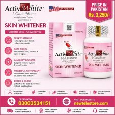  Active White Glutathione Skin Whitening Capsules In Pakistan