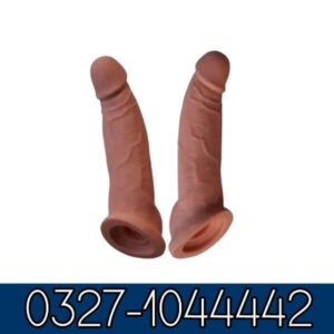 Black Silicone Uncut Cock Penis Condom In Pakistan