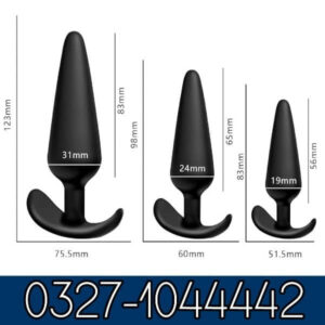Long Session Silicone Butt Plugs Set In Pakistan
