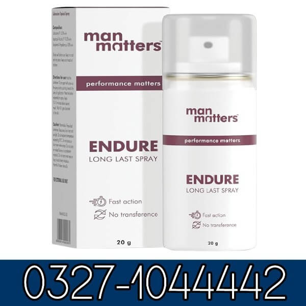 Man Matters Endure Spray in Pakistan