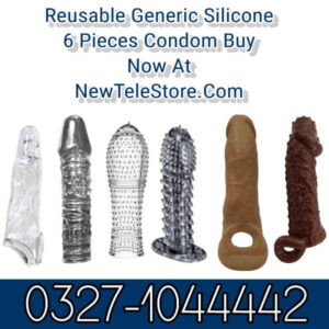 Reusable Generic Silicone Dark Brown Condom In Pakistan