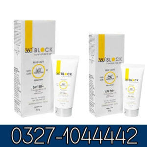 360 Block Sunscreen Gel SPF 50 in Pakistan