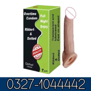 7 Inch Skin Color Silicone Condom Same Day Delivery In Lahore