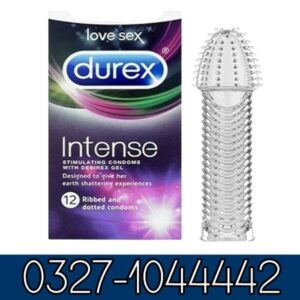 Durex Soft Silicone Dotted Ribbed Condom in Pakistan