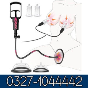 Pussy Pump with 2 Clitoris Nipple Suckers Set