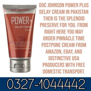 Doc Johnson Power Plus Delay Cream In Pakistan