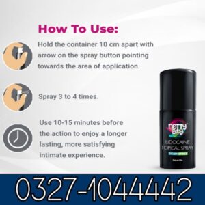 NottyBoy Lidocaine Topical Delay Spray